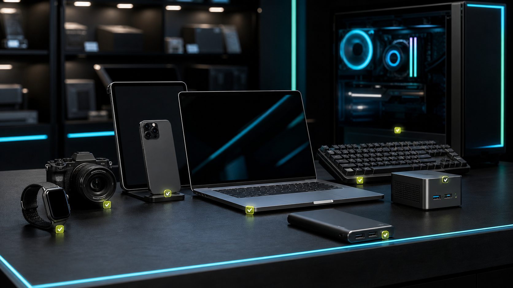 Premium electronics available through IsabellHosting shop